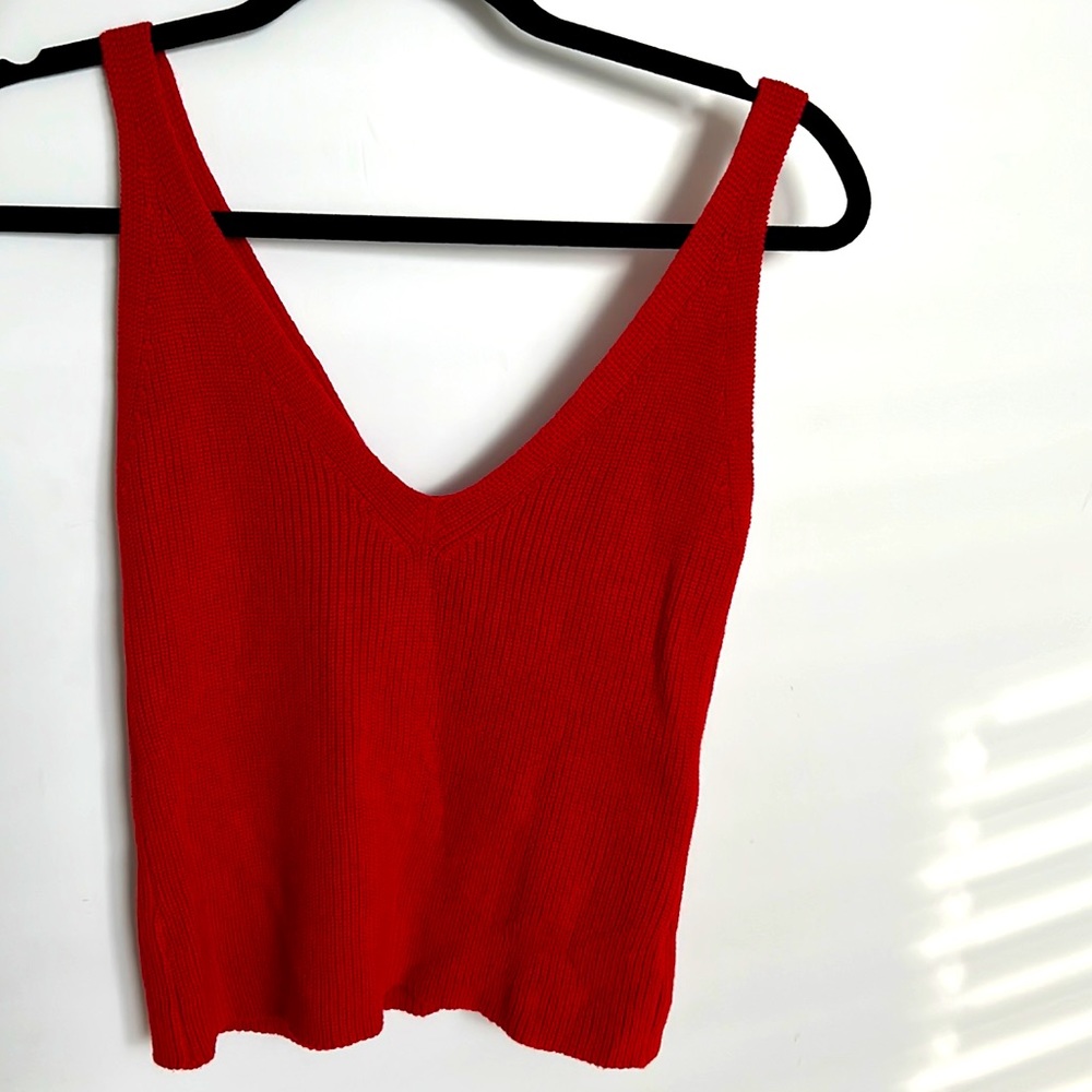 Brandy Melville knit cotton tank